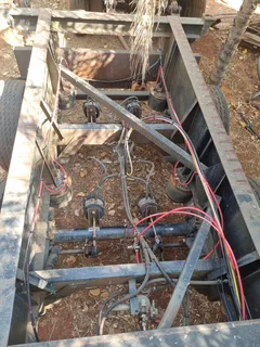 2006 Busaf 12m skeletal tri axle trailer