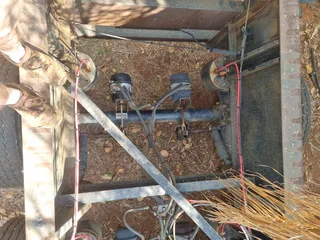 2006 Busaf 12m skeletal tri axle trailer