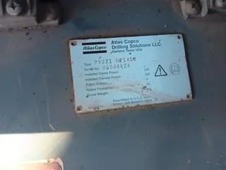 Atlas Copco PV271 Blast hole crawler  mounted drill