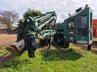 Cubex QXR1120 crawler mounted diesel powered drill