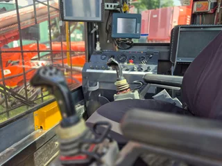 Sandvik DR560 crawler mounted diesel powered drill.