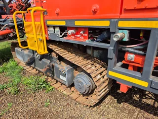 Sandvik DR560 crawler mounted diesel powered drill.