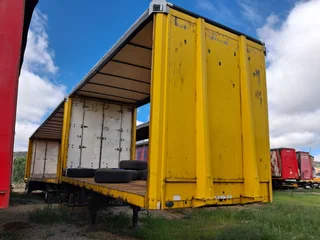 2018 Afrit 6m+12m  superlink curtain side trailer(Needs 2x hubs and brakes)