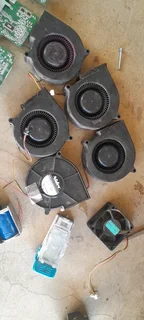 Servo motors and fans