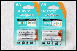 Sony Rechargeable AA Batteries 4600mAh
