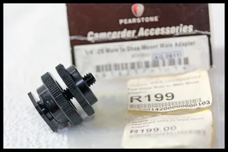 1.4-20 Male To Shoe Mount Male Adapter