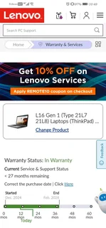 Lenovo and HP laptop&#39;s available