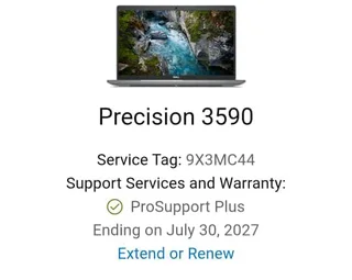 Dell Precision 3590 Workstation