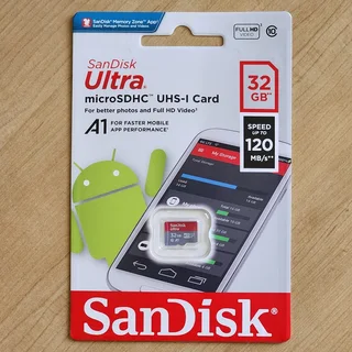 Sandisk Ultra microSD 32GB 120MB/s