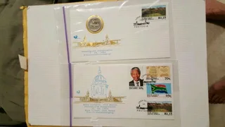 Mandela Presidential Inauguration R5 First Day Cover