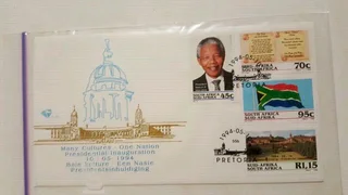 Mandela Presidential Inauguration R5 First Day Cover