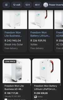 Battery pack for Solar inverter