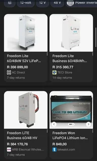 Battery pack for Solar inverter