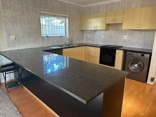 Kitchen cupboards and countertop