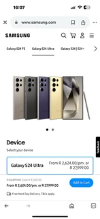 Samsung Galaxy S24 Ultra 5G 256GB Dual Sim - Natural Titani