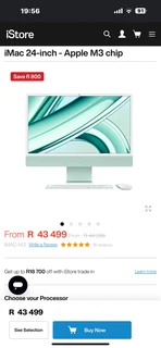 2024 Apple iMac 24inch | M3 | 8GB | 512GB SSD  | 8CPU-10GPU