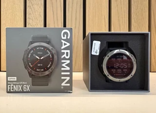 Garmin Fenix 6X Sapphire - Carbon Gray DLC with Black Band