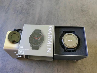 Garmin Epix™ (Gen 2) - Sapphire Edition | 47 mm Black Titanium with Black Band