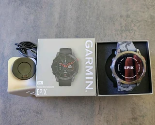 Garmin Epix™ (Gen 2) - Sapphire Edition | 47 mm Black Titanium with Black Band