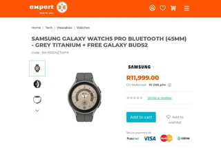 2023 Samsung Galaxy Watch 5 Pro LTE 45mm Titanium Gray