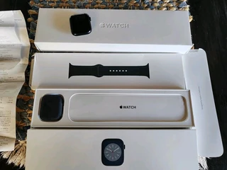 Apple Watch Series 8 GPS Sports Band (45mm) - Midnight
