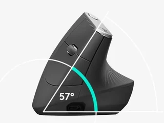Logitech 910-005448 MX Vertical 4000DPI Advanced Ergonomic Wireless Mouse