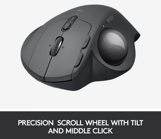 Logitech MX Ergo Advanced Wireless Trackball Mouse Grey