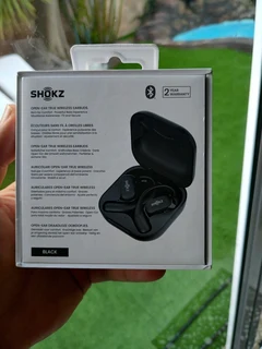 Latest Shokz OpenFit Open-Ear Headphones - Black