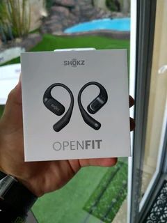 Latest Shokz OpenFit Open-Ear Headphones - Black