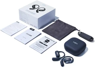 Latest Shokz OpenFit Open-Ear Headphones - Black