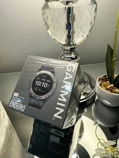 Sealed Garmin Enduro Solar Steel with Gray UltraFit Nylon Strap