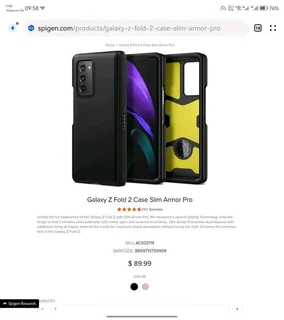 Samsung Galaxy Z Fold 2 Top Spec Cover Cases