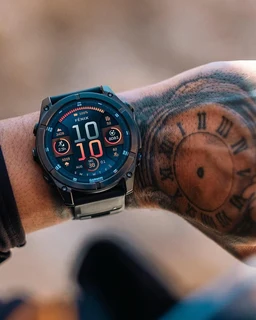 2024 Garmin Fenix 8 – 47 Mm, Amoled Sapphire, Carbon Grey Dlc Titanium With Black/pebble Grey