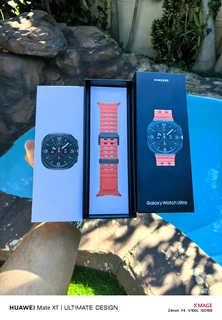 Samsung Galaxy Watch Ultra 47mm LTE - Titanium Grey Orange