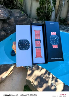 Samsung Galaxy Watch Ultra 47mm LTE - Titanium Grey Orange