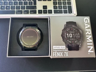 Garmin Fenix 7X – Sapphire Solar Edition Carbon Grey DLC Titanium