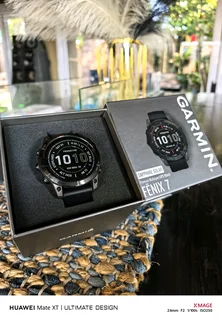 Garmin Fenix 7 – Sapphire Solar EditionCarbon Grey DLC Titanium with Black Band