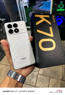 Xiaomi Redmi K70 256GB 12GB 120w Super Fast Charging Brand New Condition Black And White Instock