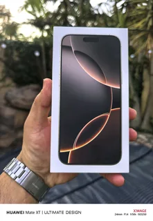 Apple iPhone 16 Pro Max 256GB Physical Dual Sim Desert Titanium