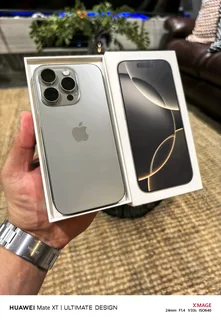 2025 Apple iPhone 16 Pro 512GB Natural Titanium