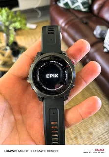 Garmin Epix™ (Gen 2) - Sapphire Edition | 47 mm Black Titanium with Black Band