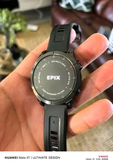 Garmin Epix™ (Gen 2) - Sapphire Edition | 47 mm Black Titanium with Black Band