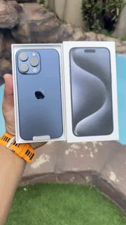 2024 Apple iPhone 15 Pro Max 512GB Blue Titanium