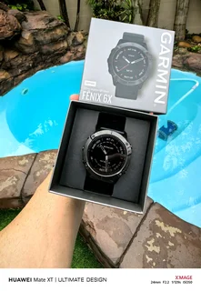 Garmin Fenix 6X Sapphire (51mm, Carbon Gray DLC with Black Band