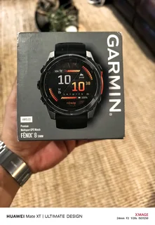 Garmin Fenix 8 – 51 Mm, Amoled Slate Grey With Black Silicone Band