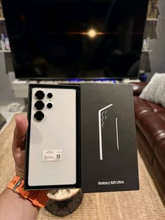 2025 Samsung Galaxy S25 Ultra 256GB Titanium White Silver  Dual Sim Combo