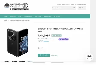 ONEPLUS OPEN | 512GB | 16GB | DUAL SIM | VOYAGER BLACK | COMBO Full Global Oxygen OS