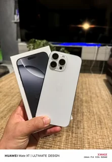 Apple Iphone 16 Pro Max 1tb (physical Dual Sim - White Titanium)