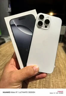 APPLE IPHONE 16 PRO MAX 1TB (PHYSICAL DUAL SIM - WHITE TITANIUM)