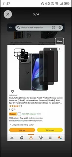 2025 GOOGLE PIXEL 9 PRO FOLD | 512GB | 16GB | OBSIDIAN COMBO